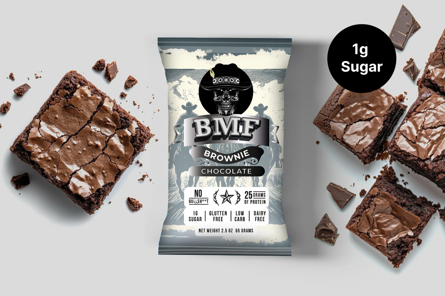 BMF Brownie - Chocolate – Box of 8